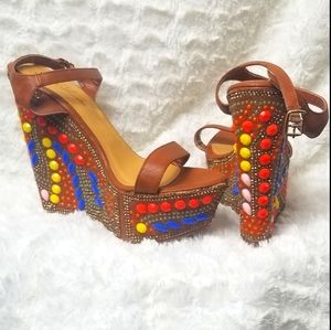 Lauren Lorraine "Paris" Ornamented Platform